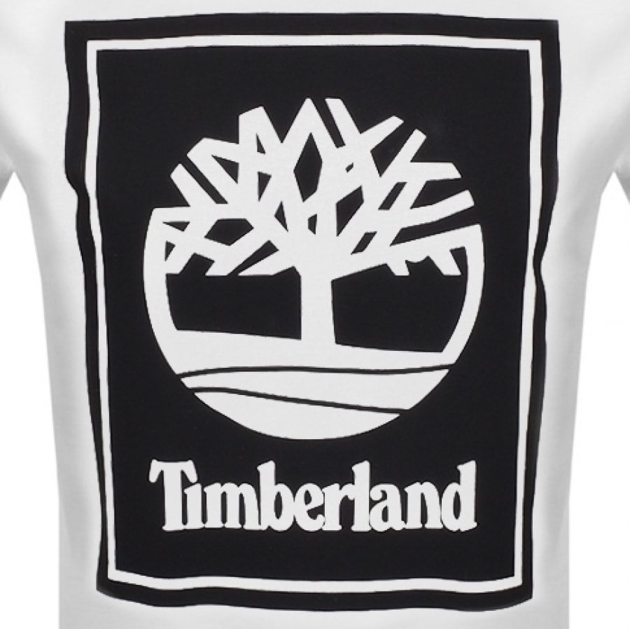 Alternative Image for ProductTimberland Stack Logo T Shirt White3
